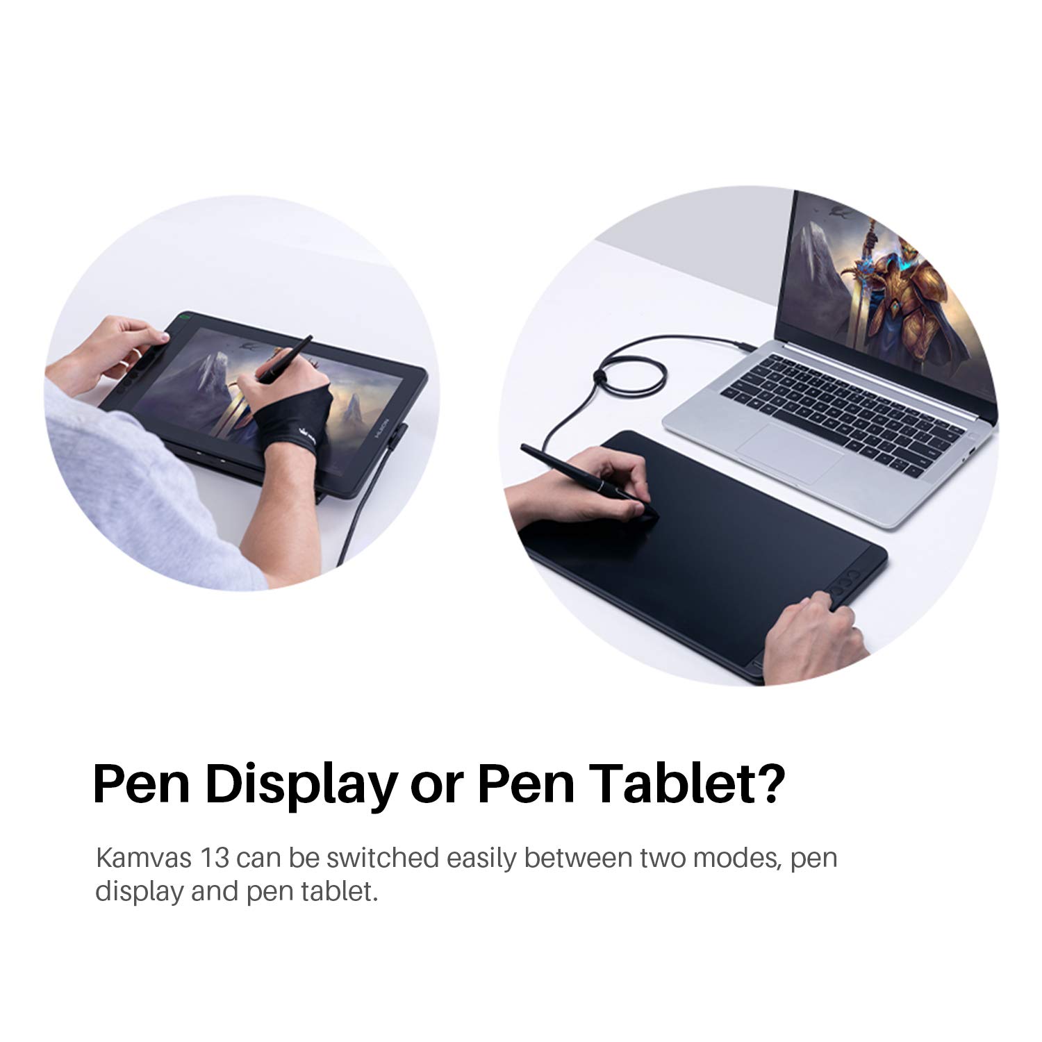 KAMVAS 13 Creative Pen Display 本体 Kamvas 13 Digital Drawing Pen Display for Beginners. | Huion